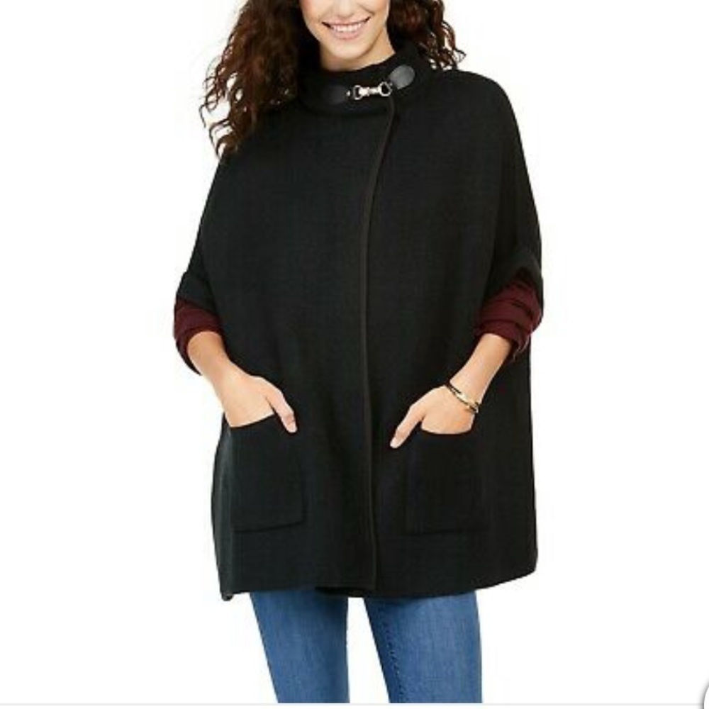 Cejon Solid Riding Cape New